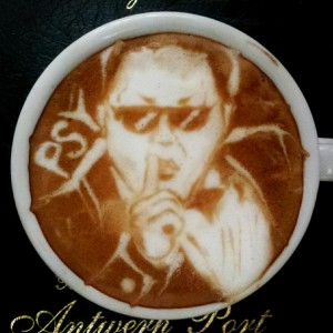 how to make coffee art