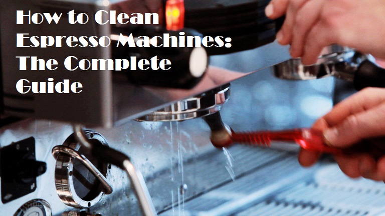 how to clean espresso machine