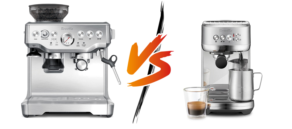 Breville Barista Express vs Breville Bambino