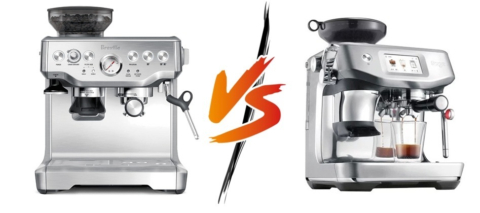 Breville Barista Express vs Breville Barista Touch Impress