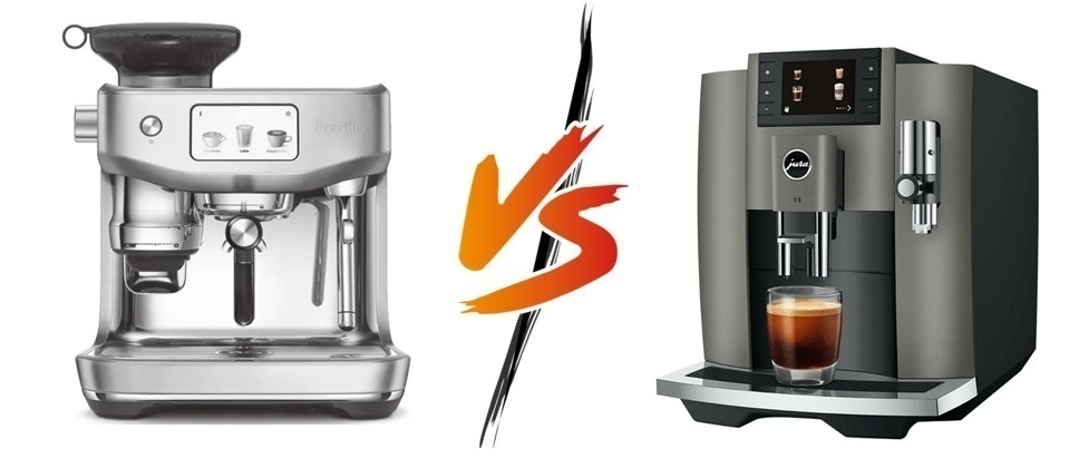 Breville Oracle Jet vs Jura E8
