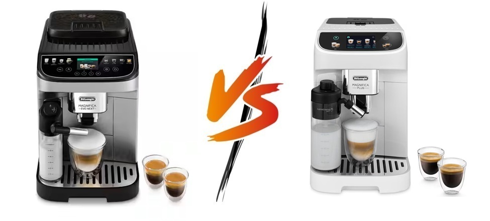 De'Longhi Magnifica Evo Next vs De'Longhi Magnifica Plus