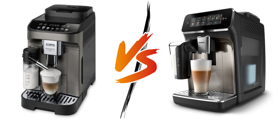 De'Longhi Magnifica Evo vs Philips 3300 LatteGo