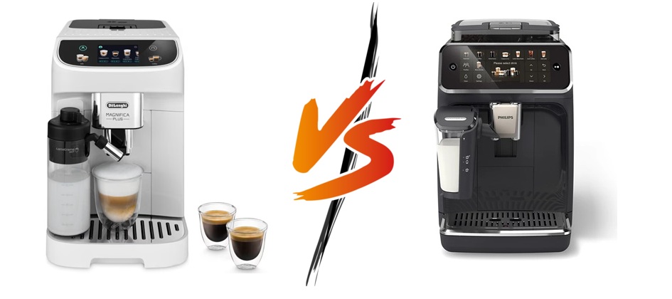 De'Longhi Magnifica Plus vs Philips 5500 LatteGo