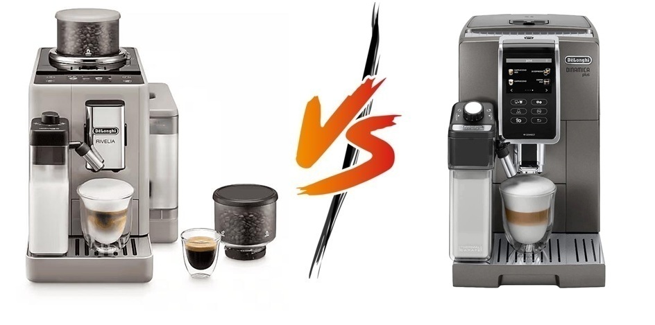 De'Longhi Rivelia vs De'Longhi Dinamica Plus