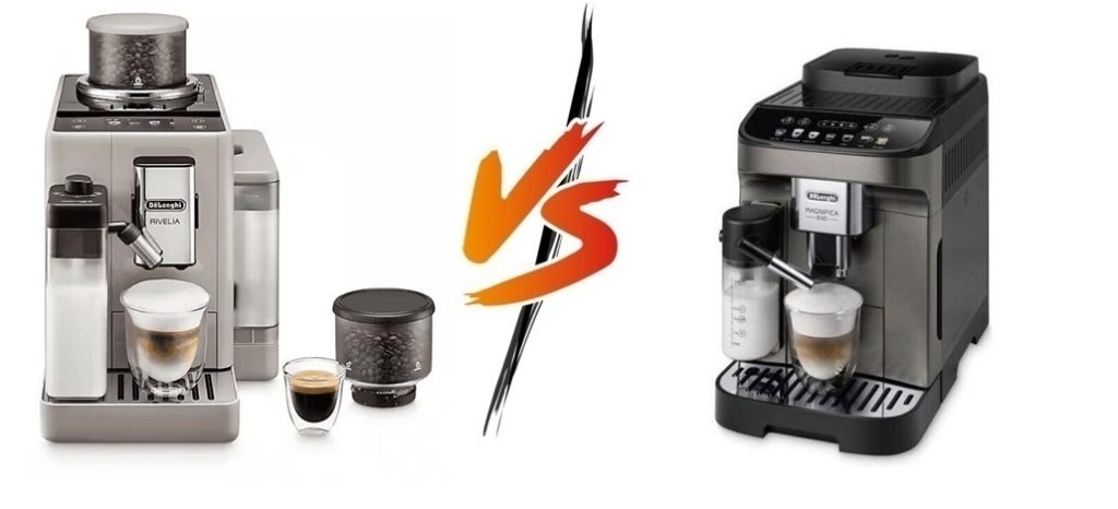 De'Longhi Rivelia vs De'Longhi Magnifica Evo