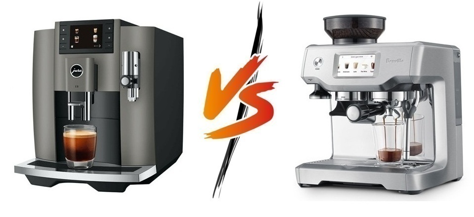 Jura E8 vs Breville Barista Touch