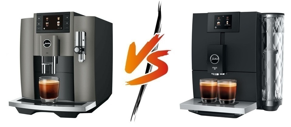 Jura E8 vs Jura ENA 8