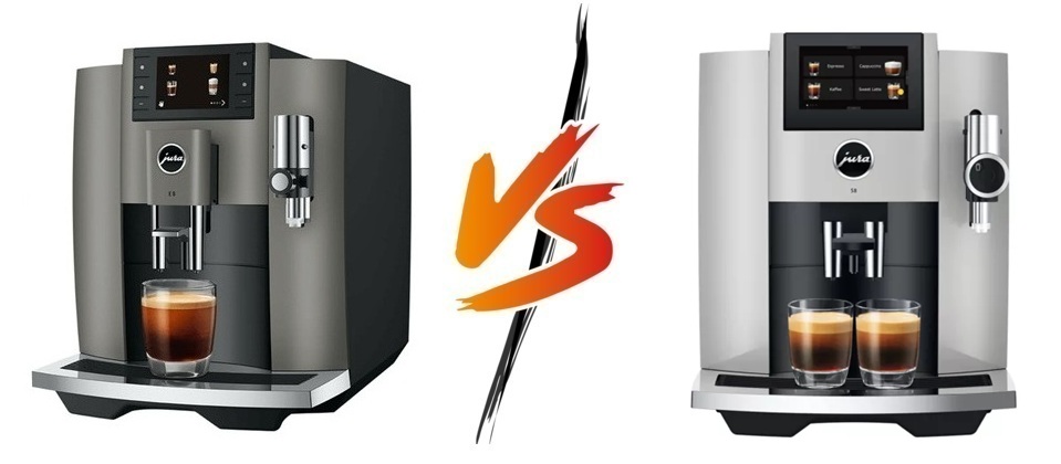 Jura E8 vs Jura S8