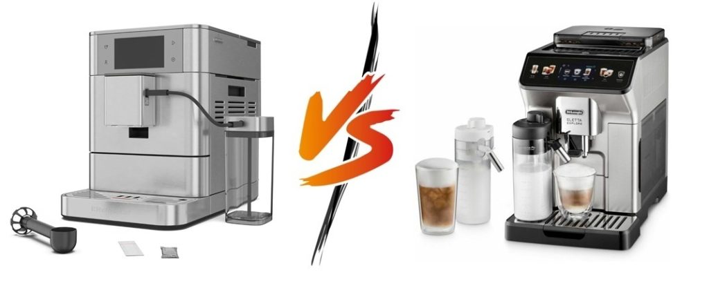KitchenAid KF8 vs De'Longhi Eletta Explore