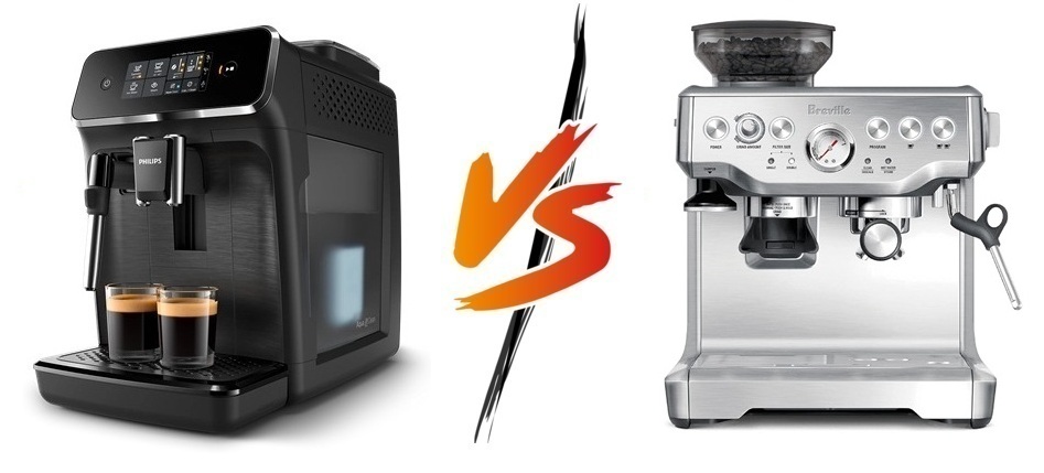 Philips 2200 vs Breville Barista Express