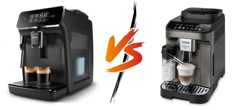Philips 2200 vs De'Longhi Magnifica Evo