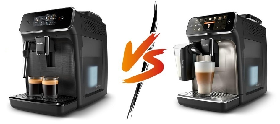 Philips 2200 vs Philips 5400 LatteGo