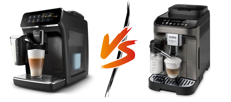 Philips 3200 LatteGo vs De'Longhi Magnifica Evo