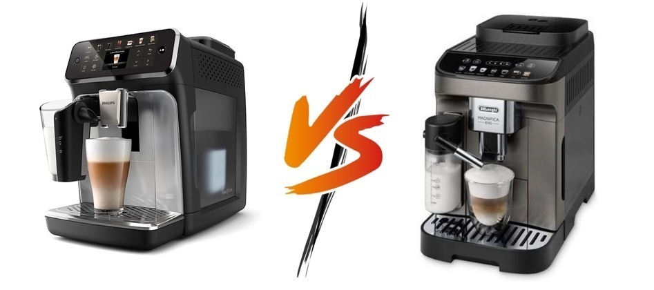 Philips 4400 LatteGo vs De'Longhi Magnifica Evo