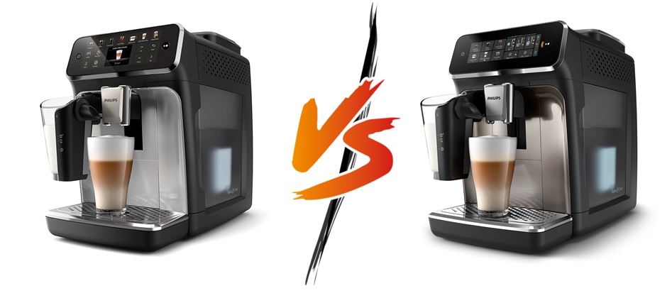 Philips 4400 LatteGo vs Philips 3300 LatteGo