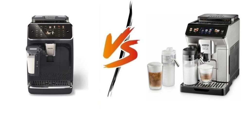 Philips 5500 LatteGo vs De'Longhi Eletta Explore