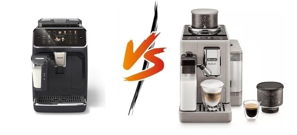 Philips 5500 LatteGo vs De'Longhi Rivelia