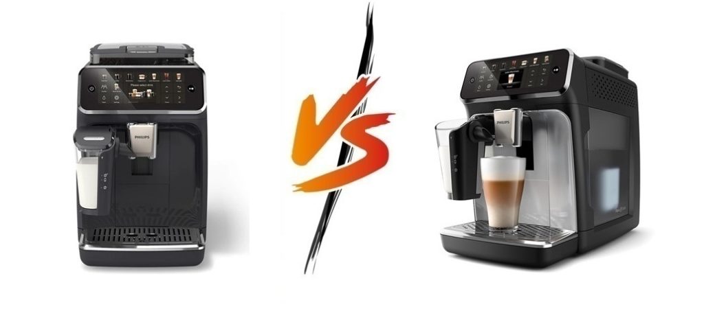 Philips 5500 LatteGo vs Philips 4400 LatteGo