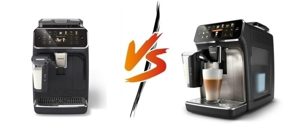 Philips 5500 LatteGo vs Philips 5400 LatteGo